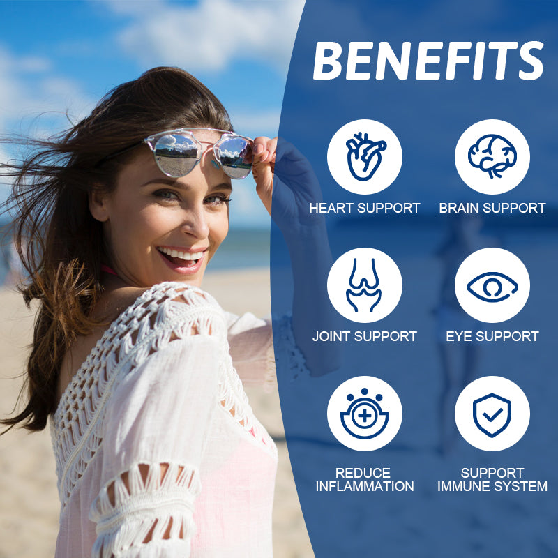 Deep-Sea OMEGA-3 Fish Oil Capsules