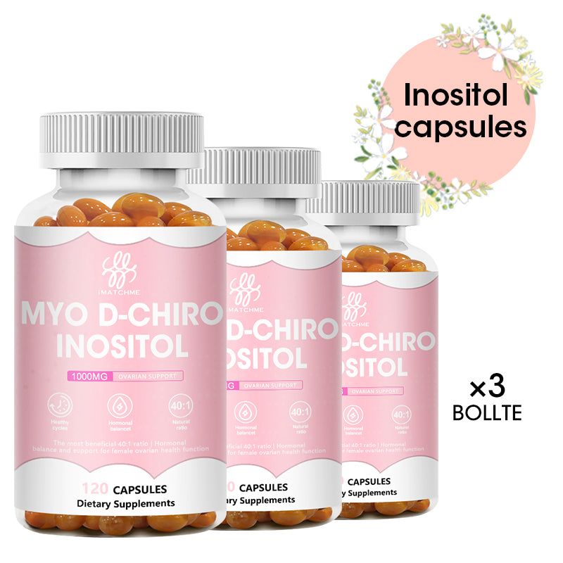 MYO D-CHIRO INOSITOL Dietary Supplement Capsules
