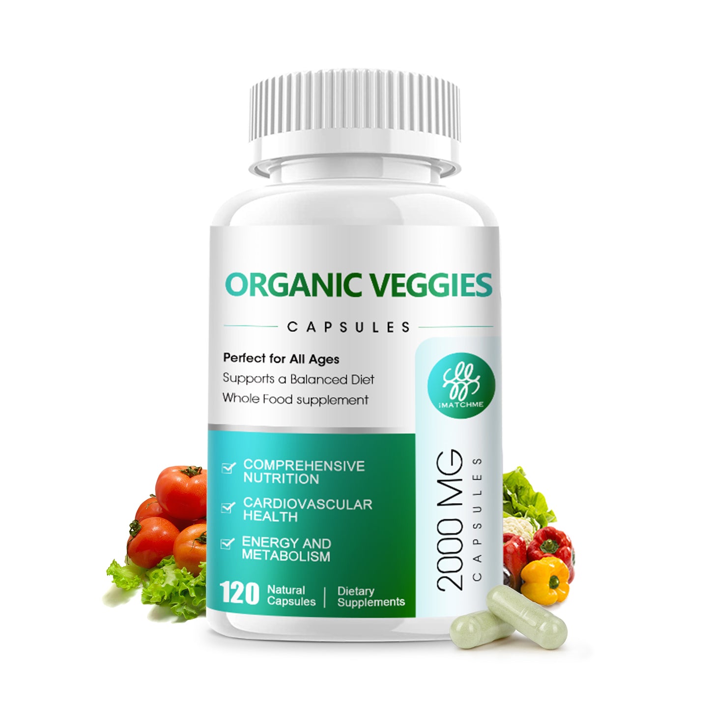 Daily Superfoods Supplement Whole Food Natural Balance High Fiber Supplement