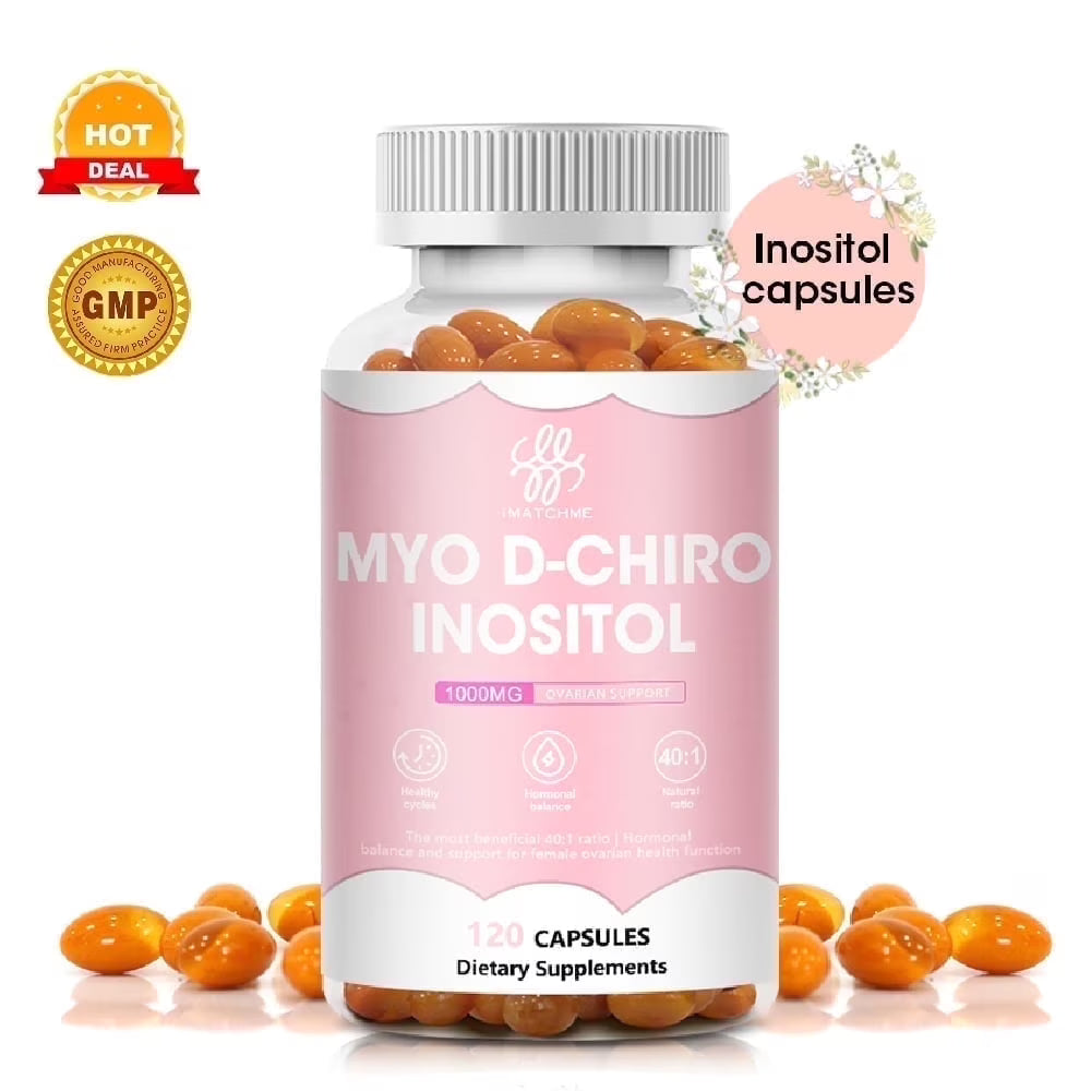 Picture Idea: Myo Inositol Capsule Myo D Chiro Inositol Blend Supplement