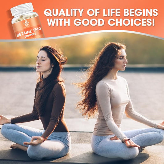 Tmg Betaine Gummies Trimethylglycine As Betaine Anhydrous, Tmg Supplement - Improves Strength, Strength and Muscle Endurance