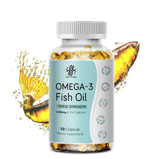 iMATCHME Deep Sea Oil Rich In DHA And EPA VE Non-GMO Vegetarian Improve concentration