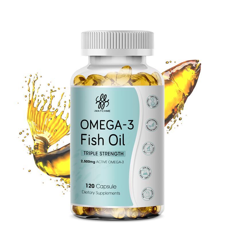 iMATCHME Deep Sea Oil Rich In DHA And EPA VE Non-GMO Vegetarian Improve concentration