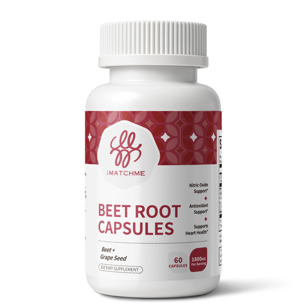 Organic Beet Root Capsules (1800mg)