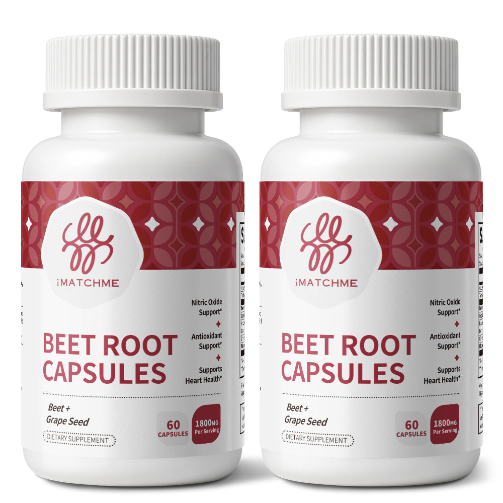 Organic Beet Root Capsules (1800mg)