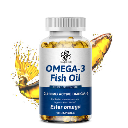 Deep-Sea OMEGA-3 Fish Oil Capsules