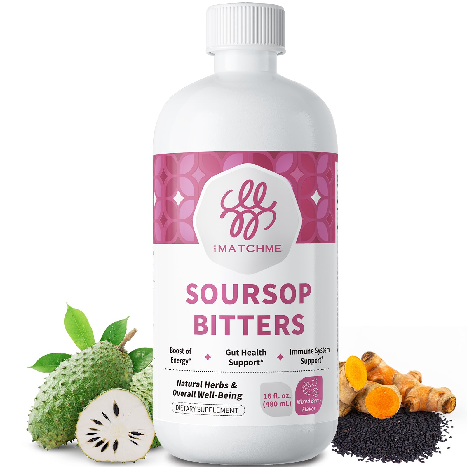 Soursop Bitters Liquid Drops (Mixed Berry)