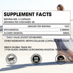 MYO D-CHIRO INOSITOL Dietary Supplement Capsules