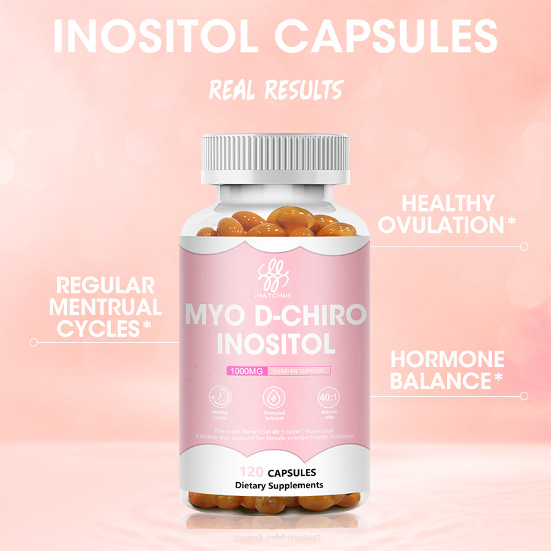 MYO D-CHIRO INOSITOL Dietary Supplement Capsules
