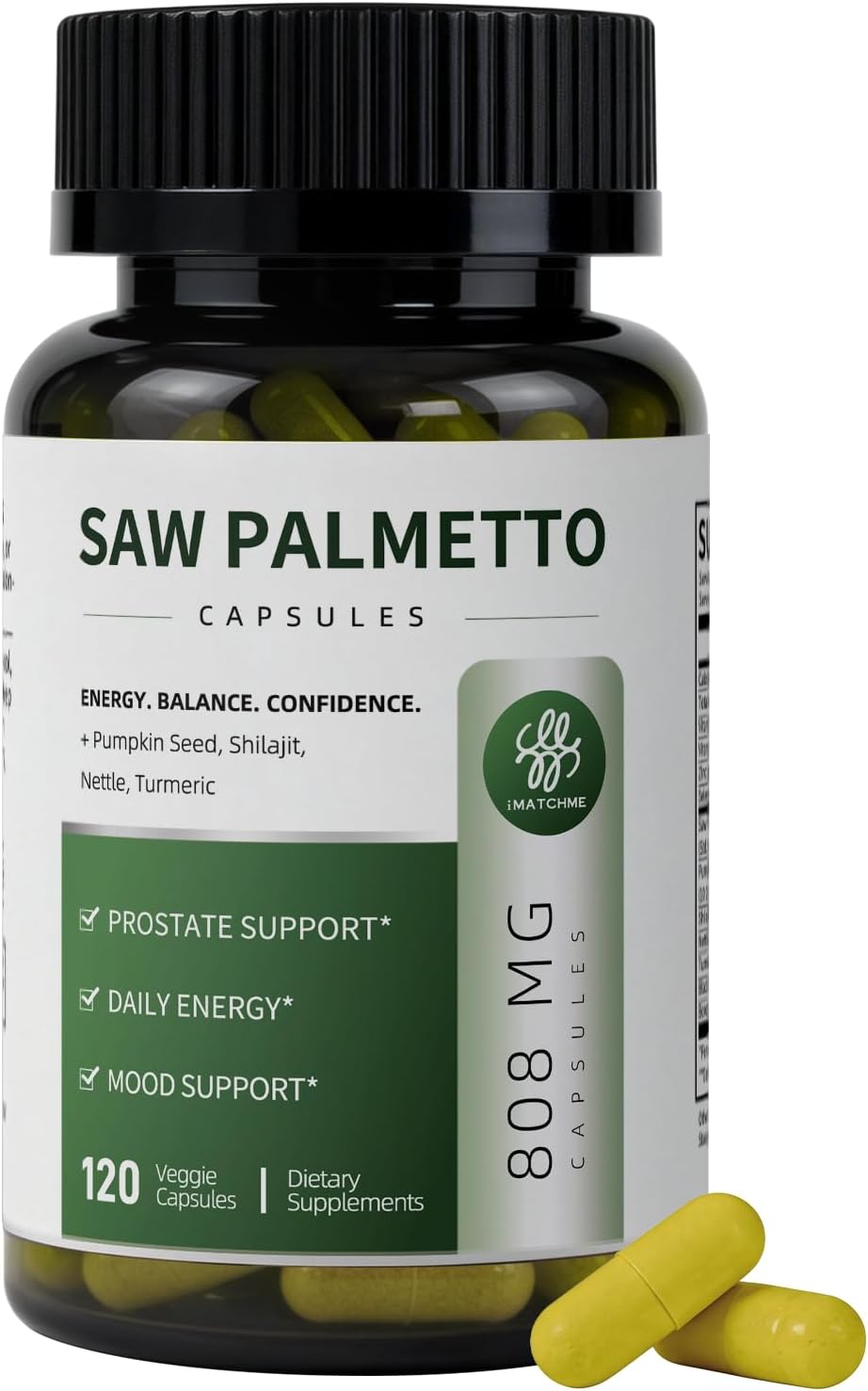 Saw Palmetto Capsules (808mg)