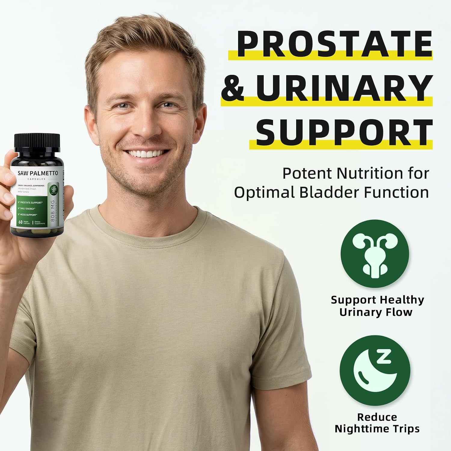 Saw Palmetto Capsules (808mg)