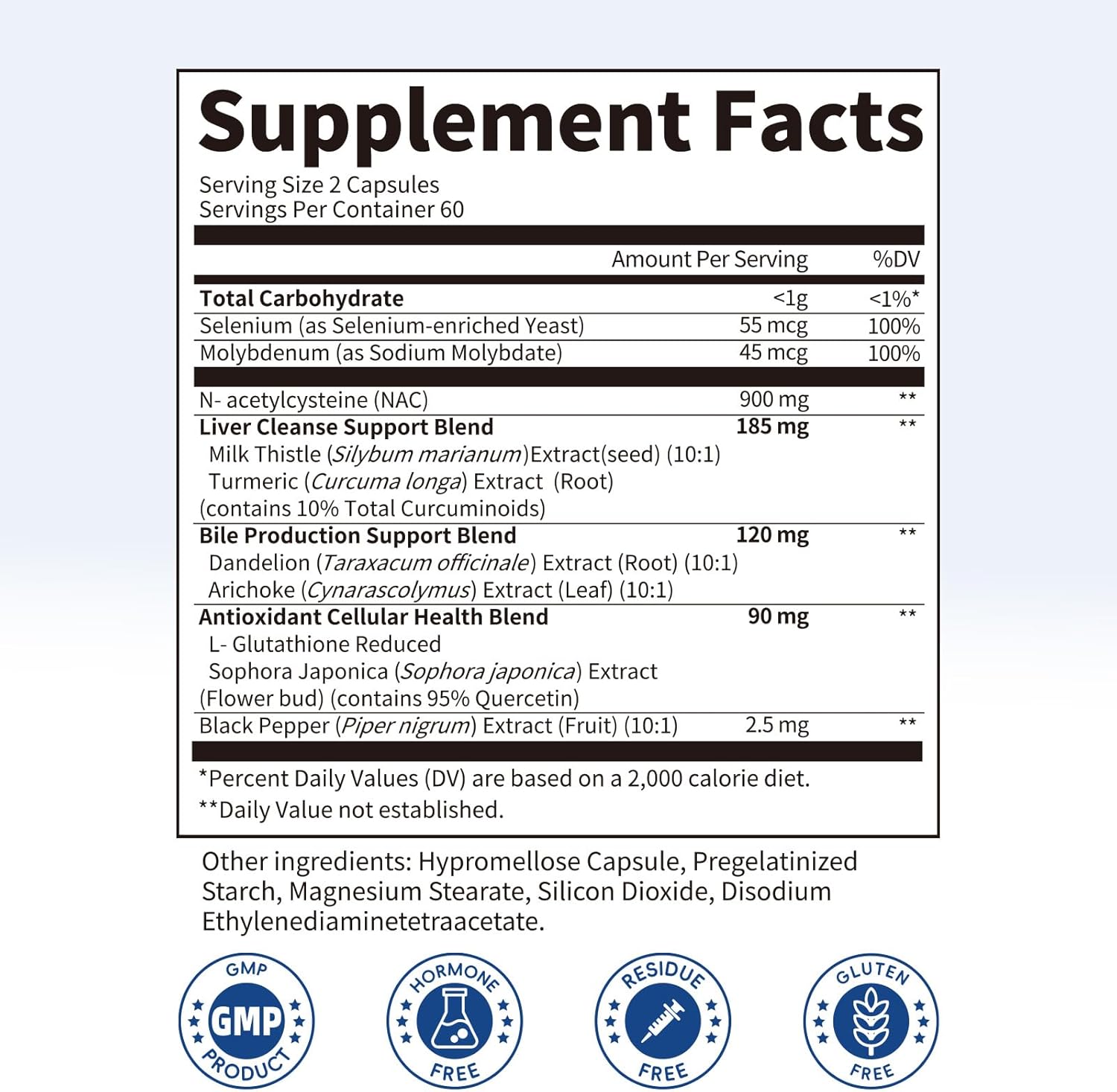 NAC Supplement Capsules (900mg)