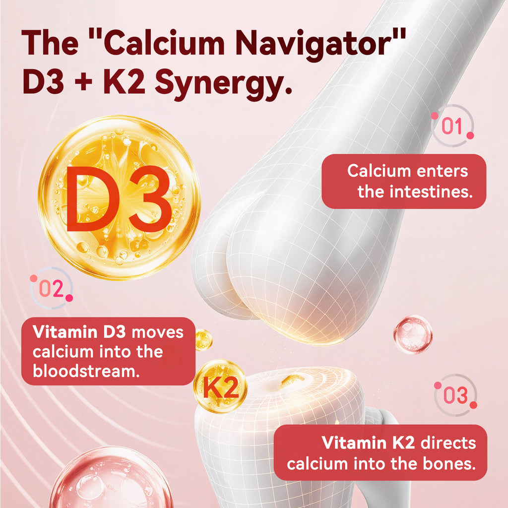 High Potency Vitamin D3 + K2 Gummies