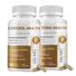 Cortisol Supplements for Women & Men - 10-in-1 Cortisol Reducer Manager with Ashwagandha, Magnesium - Lower High Cortisol Levels, Relaxation & Night Support, Non-GMO, 240 CT, 2 Pack