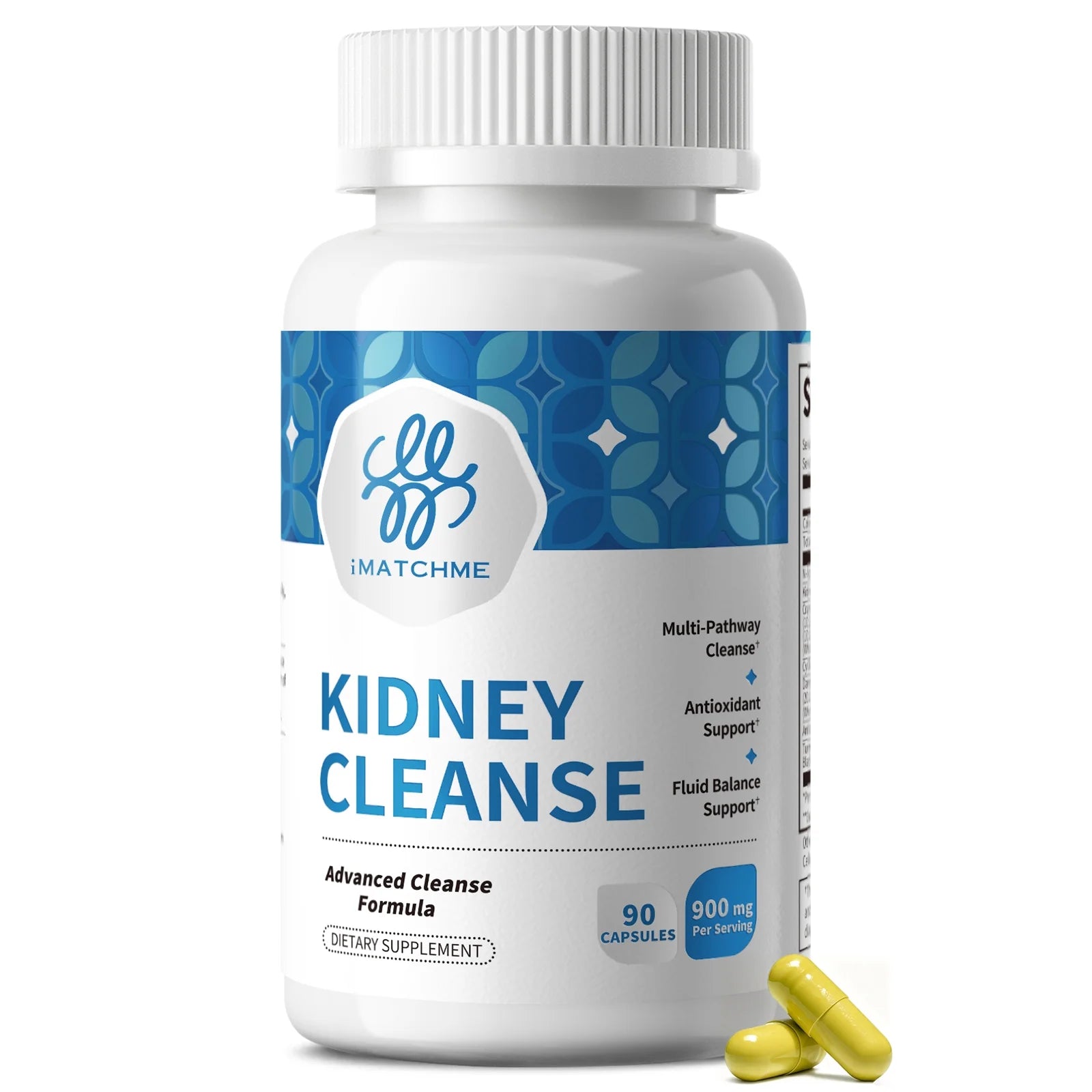 Kidney Cleanse Supplement – Kidney Support Formula With Cranberry - Support Kidney & Urinary Health - 90 Capsules