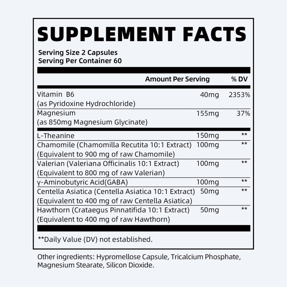 Magnesium Glycinate Capsules - High Absorption Magnesium Supplement - for Sleep, Bone Health & Immune Support - Magnesium for Women and Men, Vegan,120 Count