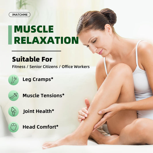 iMATCHME Magnesium Oil Spray for Sleep & Muscle Relief - Advanced Calm Formula with Aloe Vera & Chamomile (4oz)