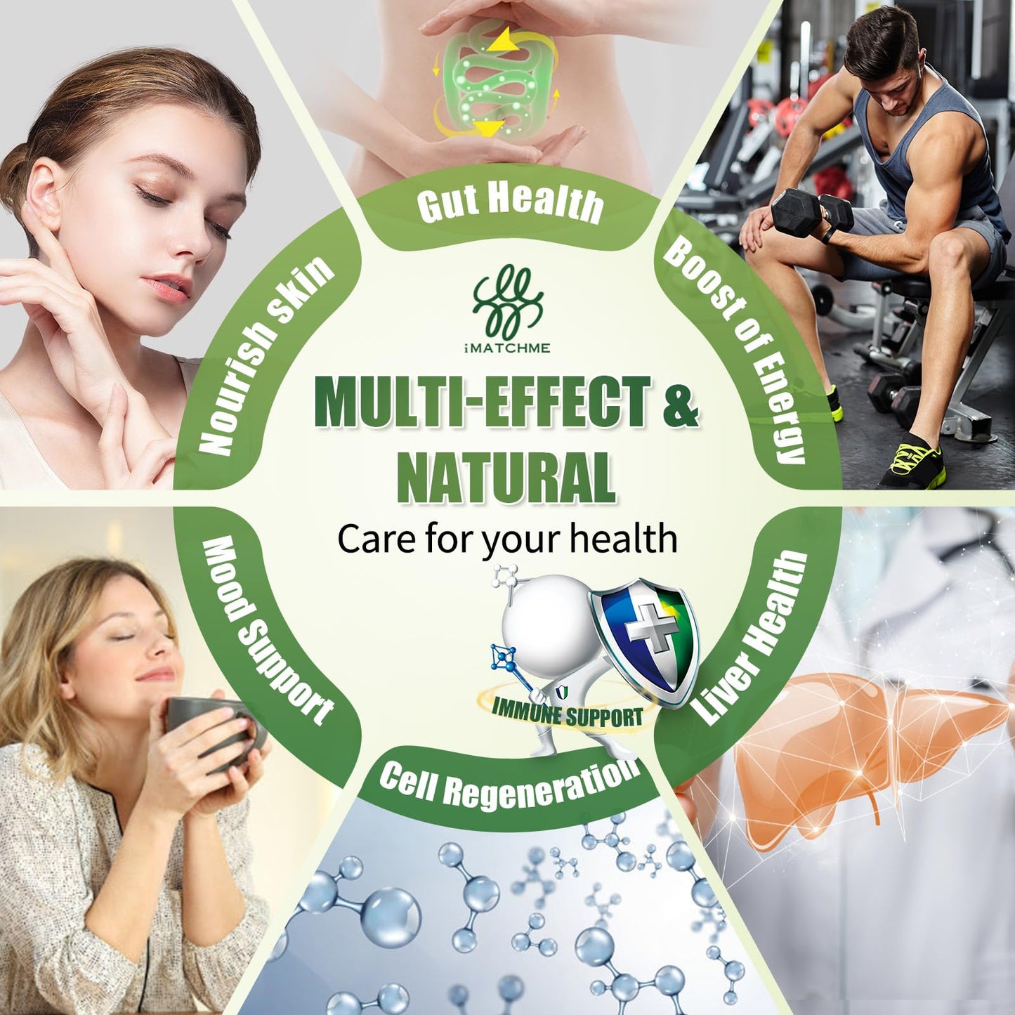 Soursop Bitters Liquid with Black Seed,Moringa & Turmeric for Digestive & Gut Cleanse, Antioxidant,Skin Health,Cell Regeneration,Immune & Mood Support,Pure 15 Herb Soursop Tea 16 fl oz