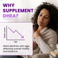 iMATCHME Women's DHEA 25mg with Vitamin D3 & Slippery Elm - Advanced Bead-In-Capsule for Hormone Balance, Energy & Healthy Aging (60 Vegan Caps)