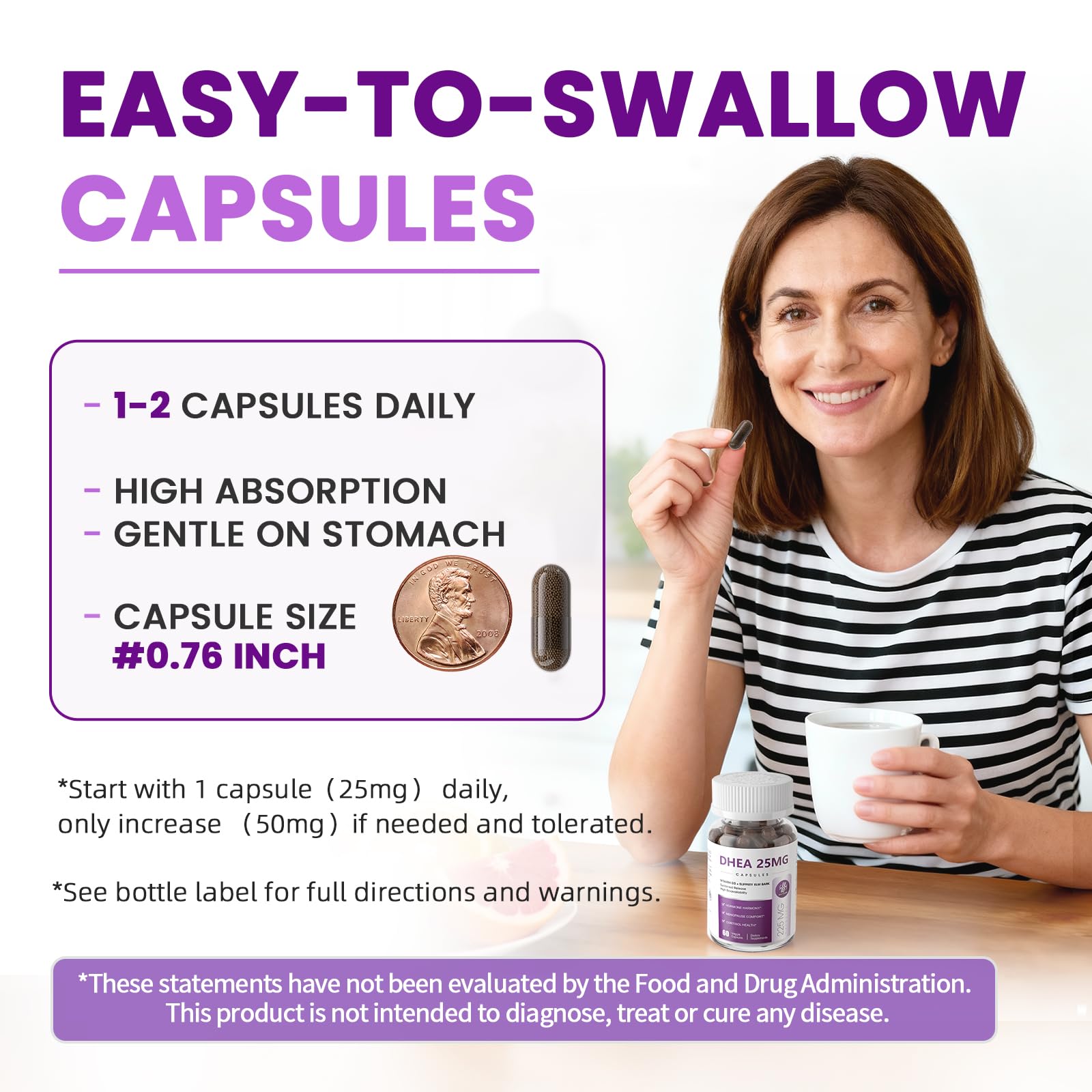 Women's DHEA 25mg Capsules