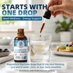 High Absorption Magnesium Liquid Drops with Potassium & Sea Moss, Sleep & Muscle Support, Strawberry Flavor, 2 fl oz