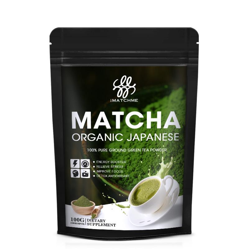 iMATCHME Organic Matcha Powder Matcha Green Tea Powder Antioxidant-Rich Helps Support Digestive Health for Cooking, Baking, Latte, Smoothie, Hot & Iced Drinks