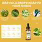 Premium Soursop Graviola for Digestion, Support Healthy Skin & Sleep, Soursop Extract Liquid Drop from Graviola Leaf and Fruit, Sugar/Caffeine/Gluten Free, Passion Fruit Flavor, 2 Fl Oz