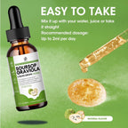 Soursop Liquid Drop for Cell Support & Regeneration, Immune Boost, Relax, Liver and Sleep, Soursop Bitters Liquid, Herbal Goodness, Sugar/Gluten Free, Natural Flavor, 2 Fl Oz