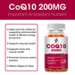 iMATCHME COQ10 Coenzyme Q10 200mg Vegetarian Promotes Cardiovascular Lpw Blood Sugar Level Health Heart Health Provides Energy SupportJoint Health