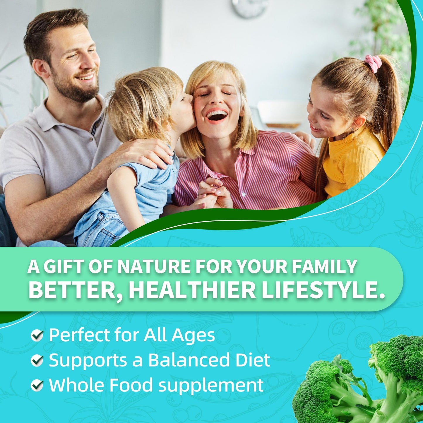 Daily Superfoods Supplement Whole Food Natural Balance High Fiber Supplement