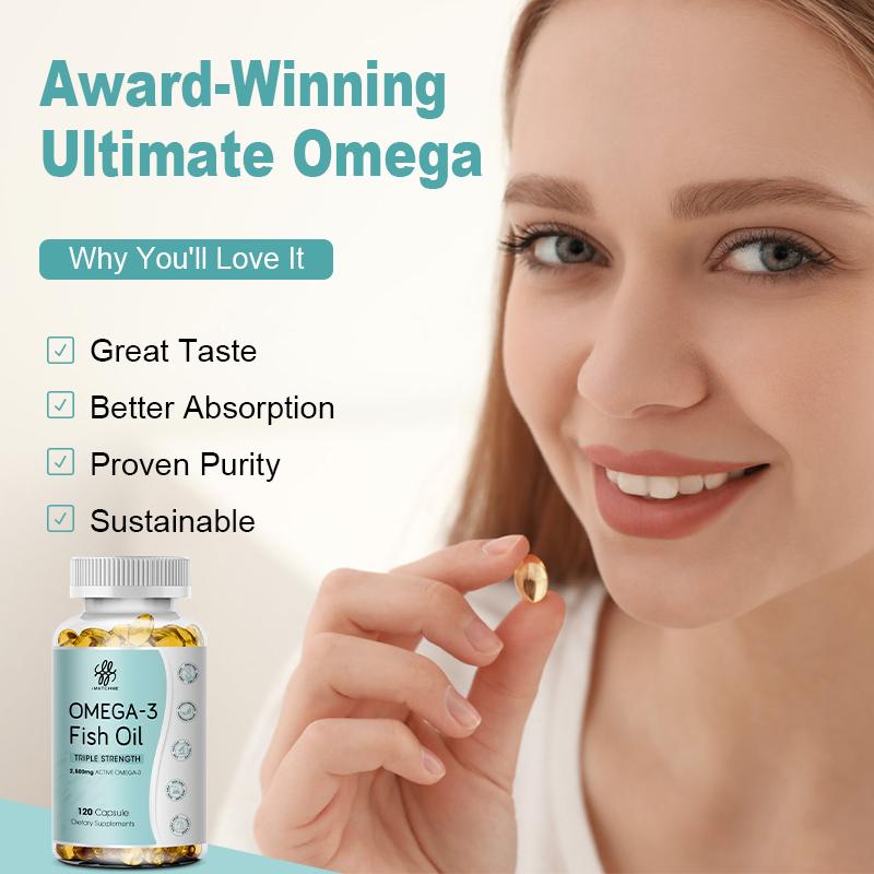 iMATCHME Deep Sea Oil Rich In DHA And EPA VE Non-GMO Vegetarian Improve concentration