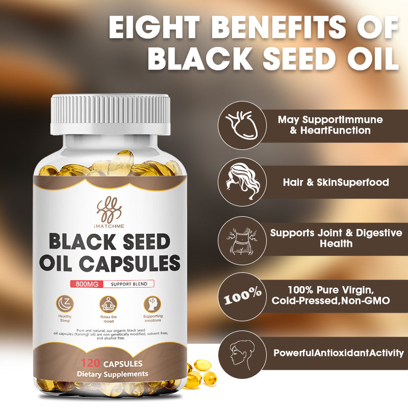 Black Seed Oil Vegetable Capsules