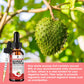 Soursop Graviola Liquid Drop Strawberry Flavor Natural Soursop Leaves & Fruit Complex for Overall Wellness