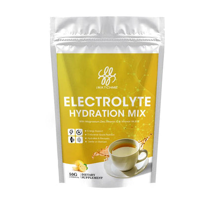 Electrolyte Hydration Mix Tea Dietary Supplement 200G Lemon Flavor