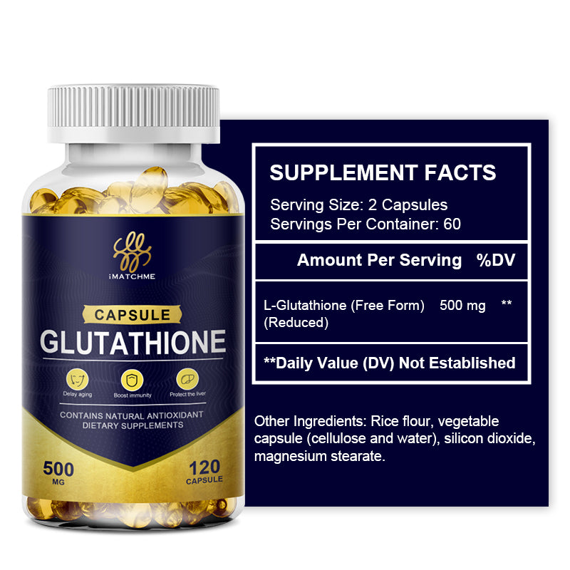 iMATCHME Glutathione Capsules Collagen 120 pcs