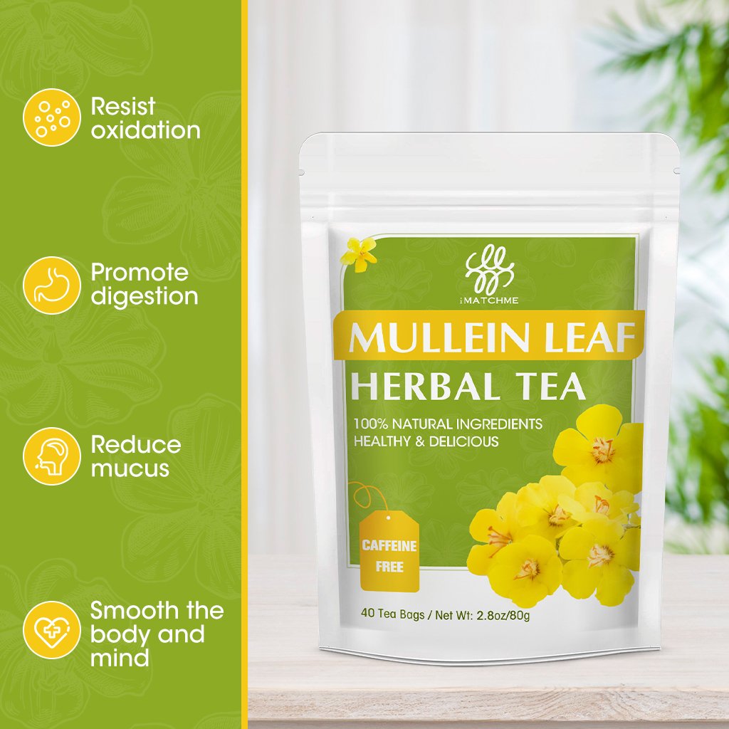 Mullein Leaf Tea - Respiratory and Lung Cleanse Herbal Tea